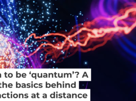 In quantum entanglement, you can learn something about one particle by observing the other in its pair, even across vast distances. koto_feja/E+ via Getty Images